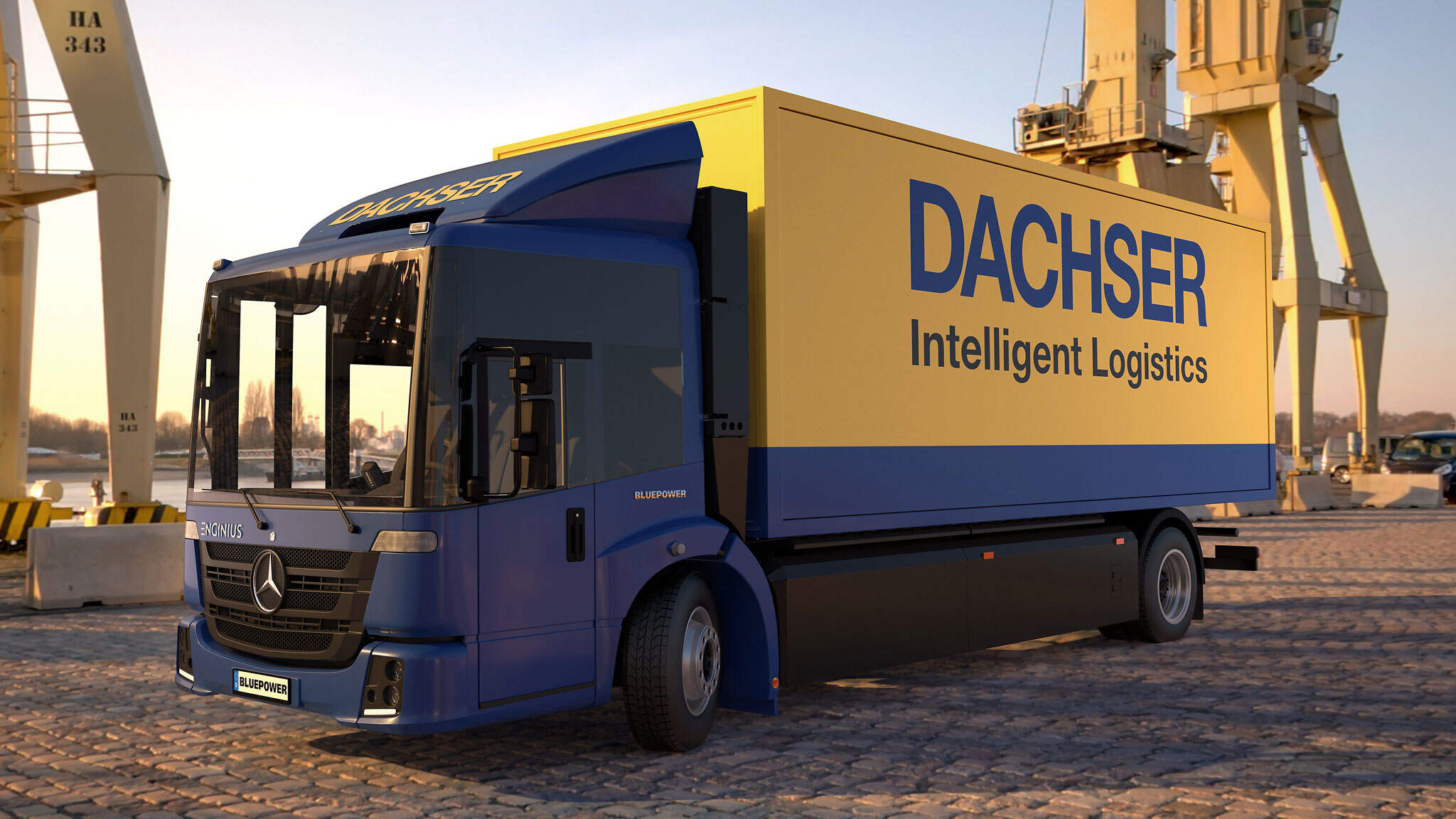 DACHSER setter sine første hydrogenlastebiler i drift. / Kilde: FAUN Group DACHSER setter sine første hydrogenlastebiler i drift. / Kilde: FAUN Group