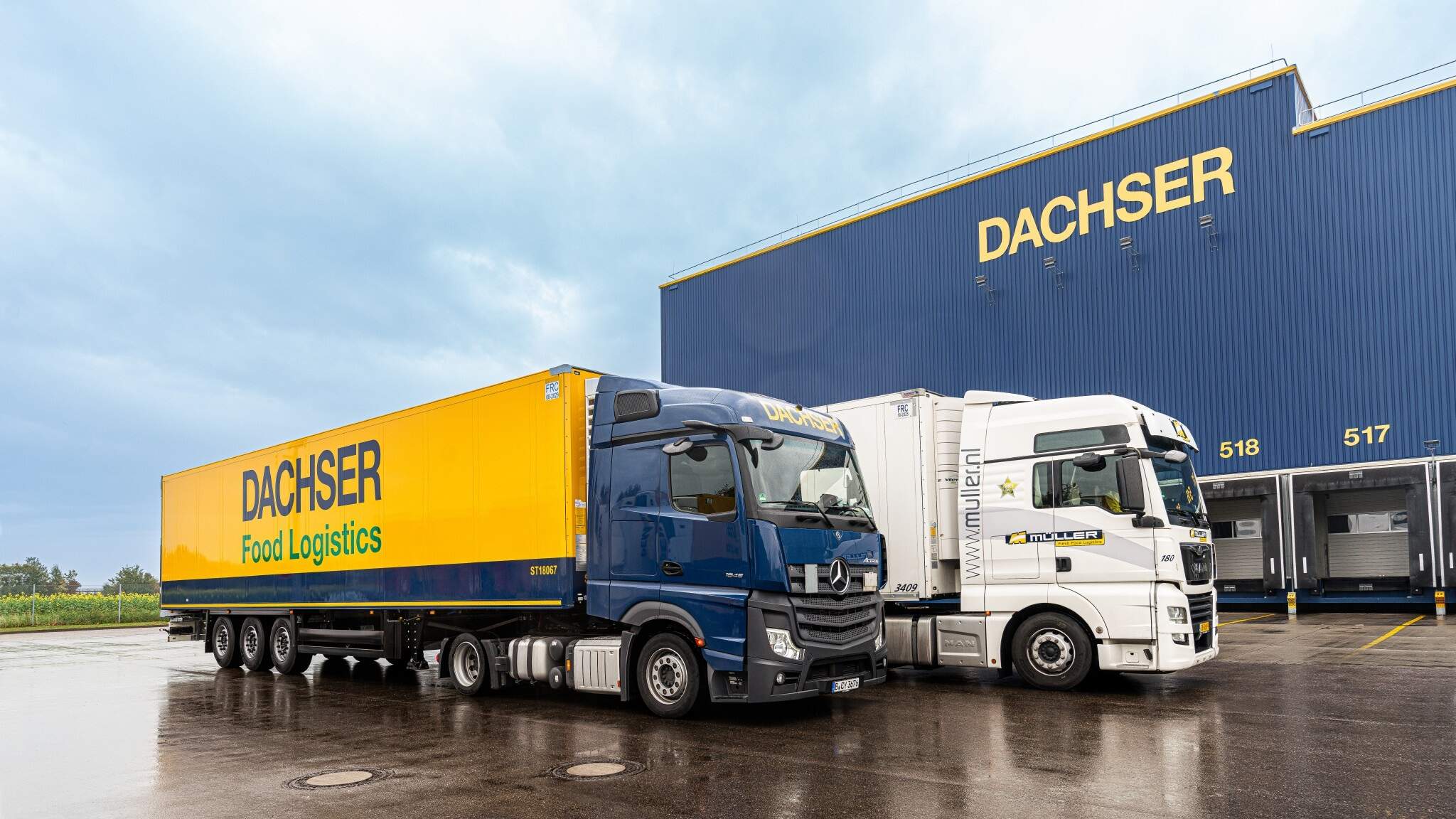 I 2023 har DACHSER trådt inn på viktige markeder for matlogistikk i Benelux-landene og de nordiske landene. I 2023 har DACHSER trådt inn på viktige markeder for matlogistikk i Benelux-landene og de nordiske landene.